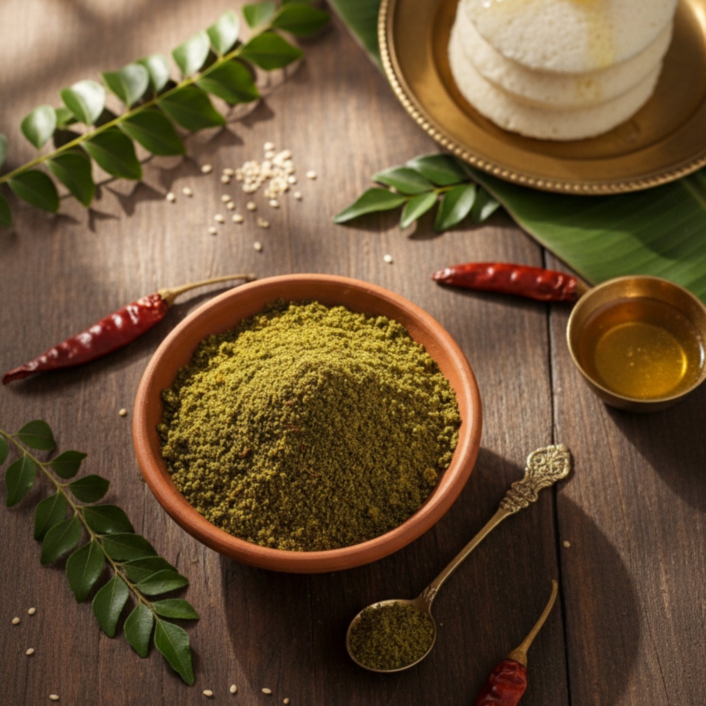 Curry Leaves Chutney Powder